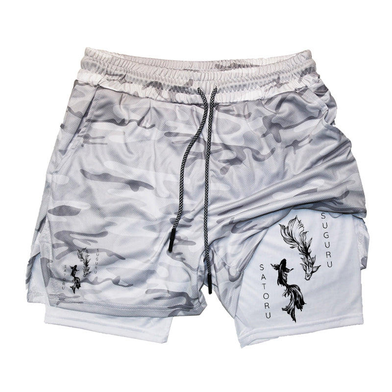 Yin and Yang Gym Shorts