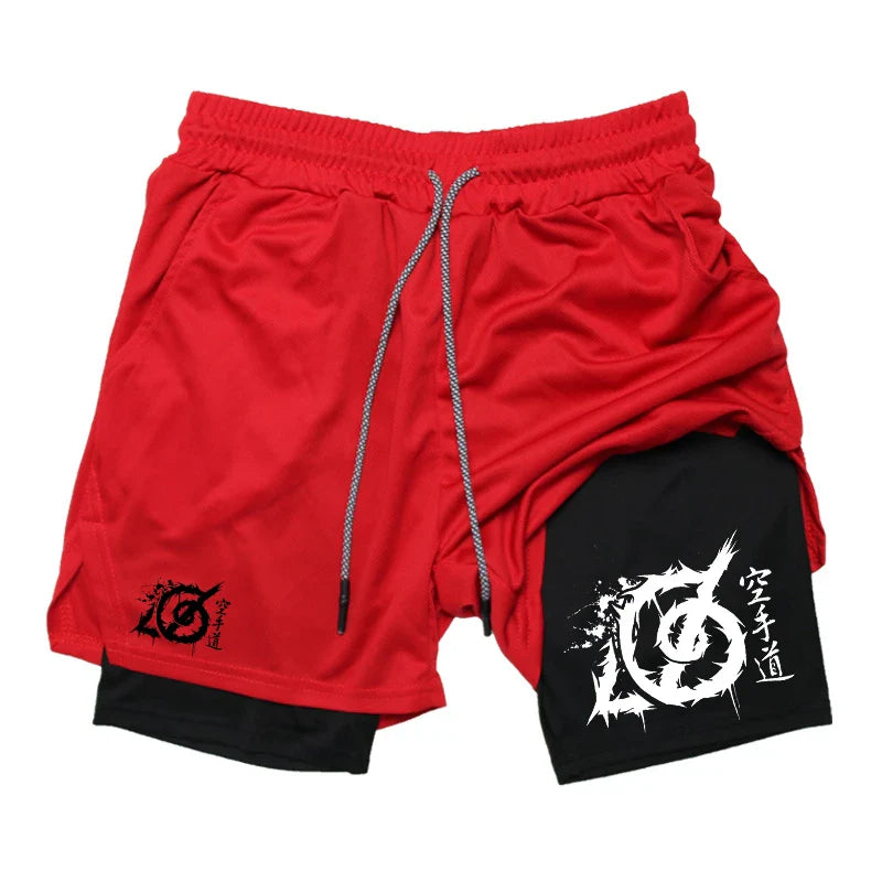 Hidden Leaf Gym Shorts