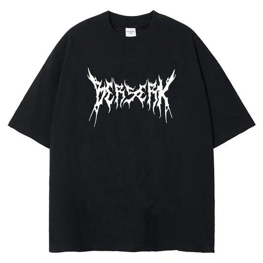 Black Swordsman Print T-Shirt