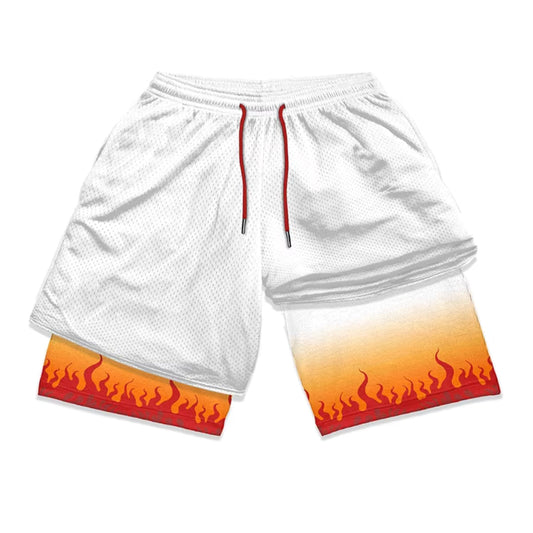 Flame Hashira Gym Shorts