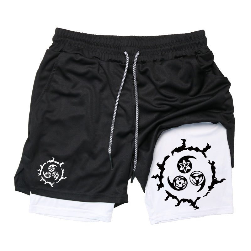 Cursed Eyes Gym Shorts