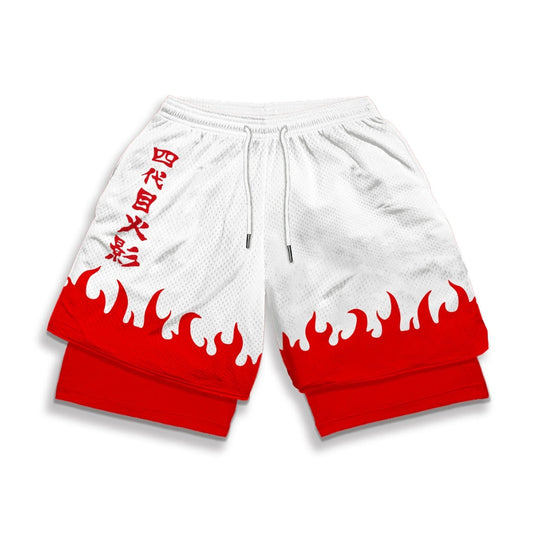 Yellow Flash Gym Shorts