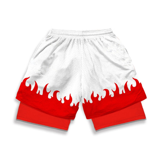 Yellow Flash Gym Shorts