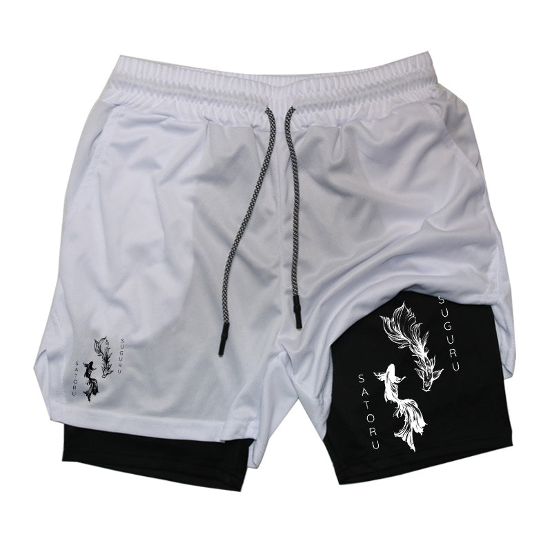 Yin and Yang Gym Shorts