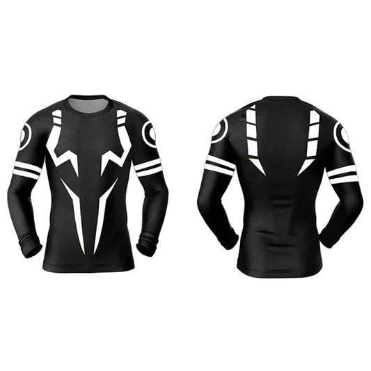 King of Curses Compression Long Sleeve Black