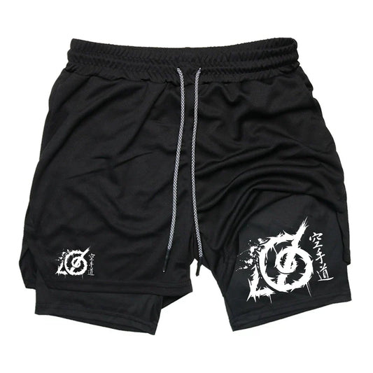 Hidden Leaf Gym Shorts