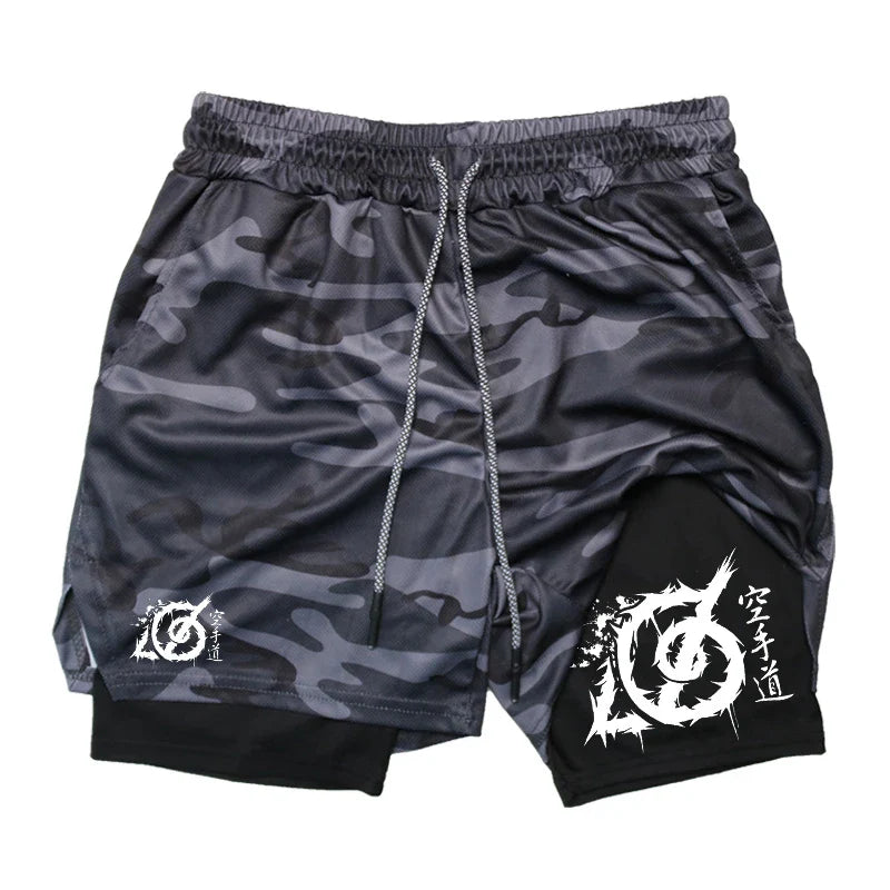 Hidden Leaf Gym Shorts