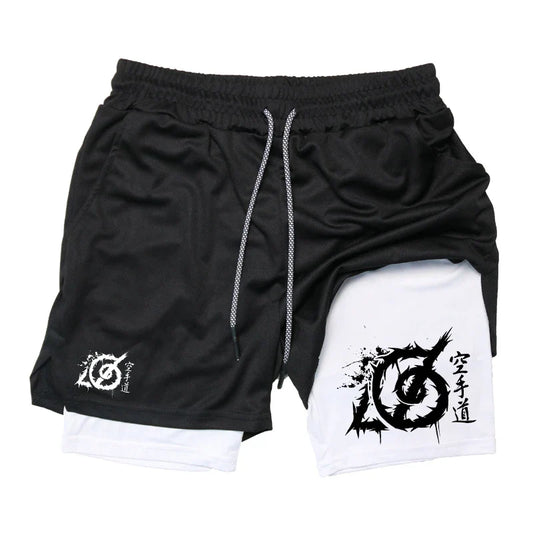Hidden Leaf Gym Shorts