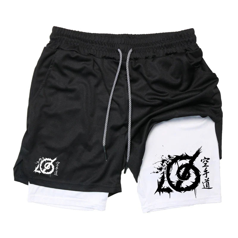 Hidden Leaf Gym Shorts