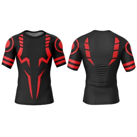 King of Curses Compression T-Shirt Red