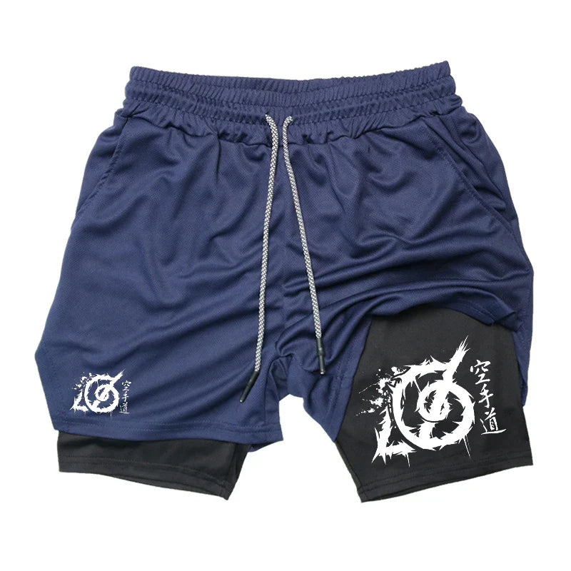 Hidden Leaf Gym Shorts