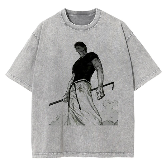 Toji Grey Vintage Tee